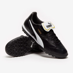 Sepatu Futsal Puma King Top TF Black White 10573401