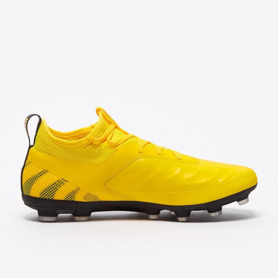 Sepatu Bola Puma One 20.2 FG Yellow Black 105824-01