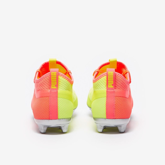 Sepatu Bola Puma One 20.2 FG Yellow Red 105960-01 Sepatu Bola Puma One 20.2 FG Yellow Red 105960-01
