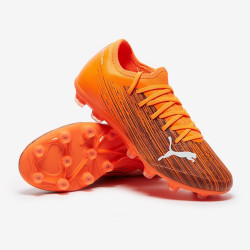 Sepatu Bola Puma Ultra 3.1 FG Shocking Orange Black 10608701