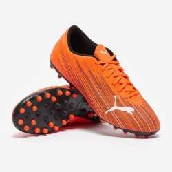 Sepatu Bola Puma Ultra 4.1 MG Orange Black 10609401