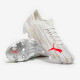 Sepatu Bola Puma Ultra 1.2 FG/AG White Red Blast Silver 10629904