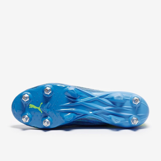 Sepatu Bola Puma Ultra 1.2 SG Energy Blue Yellow Alert 10633901