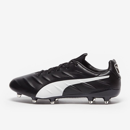 Sepatu Bola Puma King Platinum 21 FG/AG Puma Black Puma White 10647801