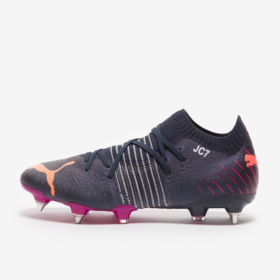 Sepatu Bola Puma Future Z 1.2 MxSG Parisian Night Neon Citrus Festival Fuchsia 10647904