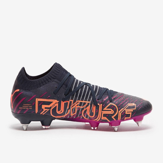 Sepatu Bola Puma Future Z 1.2 MxSG Parisian Night Neon Citrus Festival Fuchsia 10647904