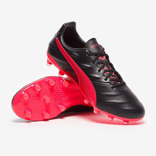 Sepatu Bola Puma King Pro 21 FG Puma Black Sunblaze 10654902