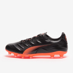 Sepatu Bola Puma King Pro 21 FG Puma Black Neon Citrus 10654904