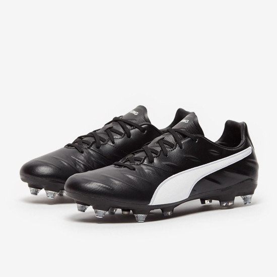 Sepatu Bola Puma King Pro 21 SG Puma Black Puma White 10655001