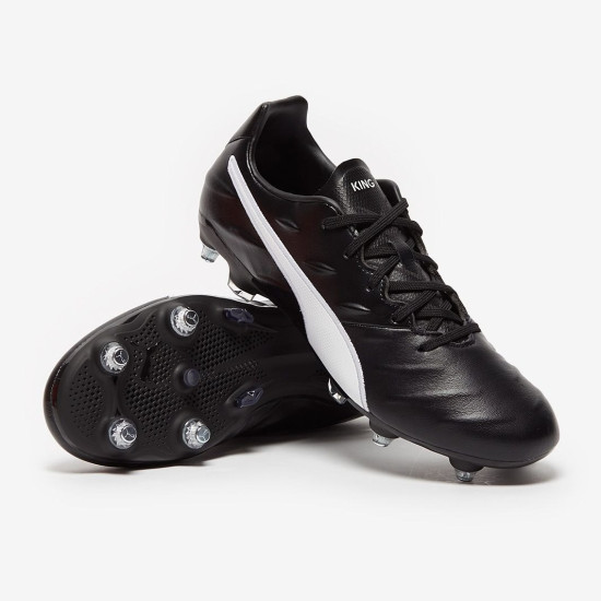 Sepatu Bola Puma King Pro 21 SG Puma Black Puma White 10655001