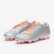 Sepatu Bola Puma Ultra 4.4 FG/AG Diamond Silver Neon Citrus 10670001