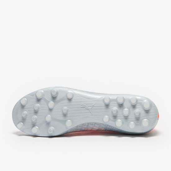 Sepatu Bola Puma Ultra 3.4 MG Diamond Silver Neon Citrus 10672901