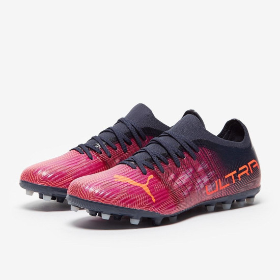 Sepatu Bola Puma Ultra 3.4 MG Festival Fuchsia Neon Citrus Parisian Night 10672903