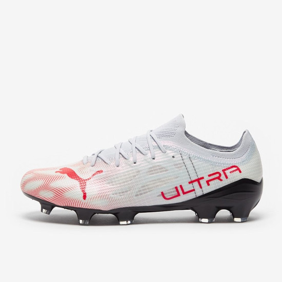 Sepatu Bola Puma Ultra 1.4 First Mile FG/AG Pristine Firelight Arctic Ice 10684901