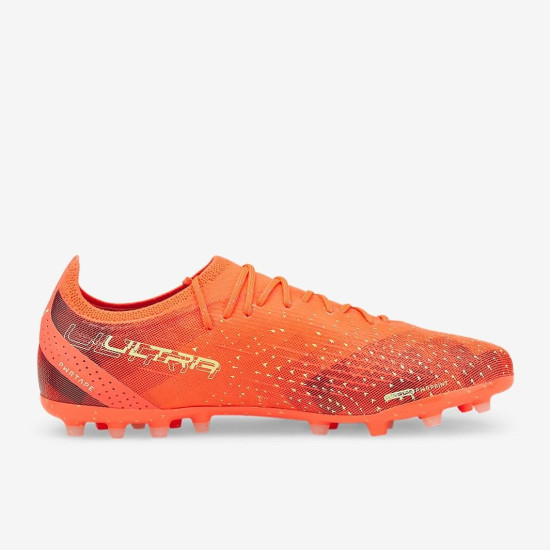 Sepatu Bola Puma Ultra Ultimate MG Fiery Coral Fizzy Light Puma Black 10689703