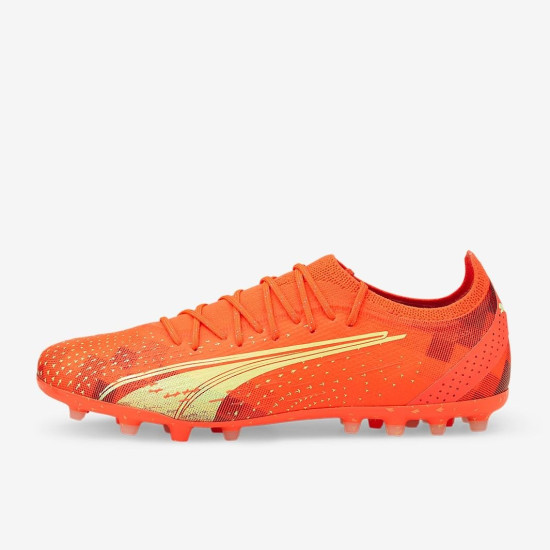 Sepatu Bola Puma Ultra Ultimate MG Fiery Coral Fizzy Light Puma Black 10689703