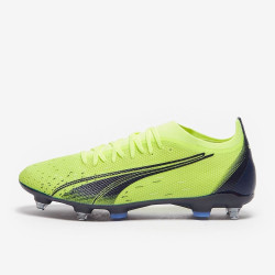 Sepatu Bola Puma Ultra Match MX SG Fizzy Light Parisian Night Blue Glimmer 10689901