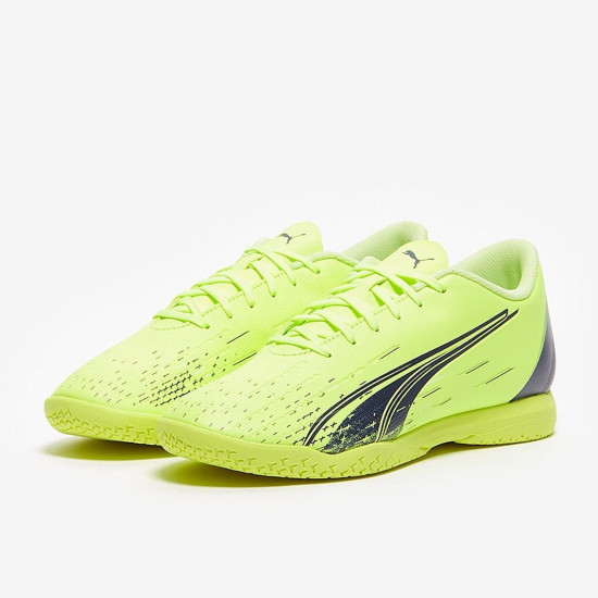 Sepatu Futsal Puma Ultra Match IT Fizzy Light Parisian Night Blue Glimmer 10690301