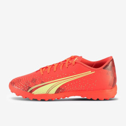 Sepatu Futsal Puma Ultra Play TT Fiery Coral Fizzy Light Puma Black 10690903