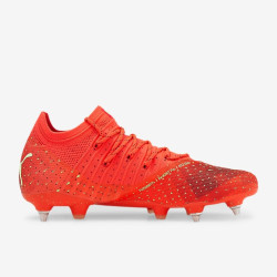 Sepatu Bola Puma Future Z 1.4 MX SG Fiery Coral Fizzy Light Puma Black 10698803