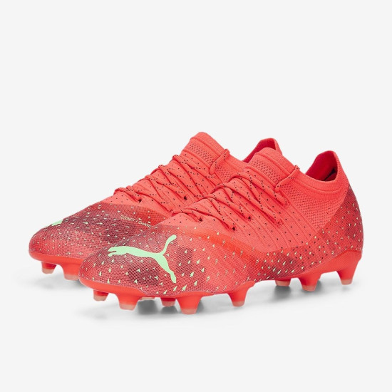 Sepatu Bola Puma Future Z 2.4 FG/AG Fiery Coral Fizzy Light Puma Black 10699503