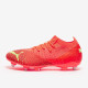 Sepatu Bola Puma Future Z 3.4 MX SG Fiery Coral Fizzy Light Puma Black 10699803