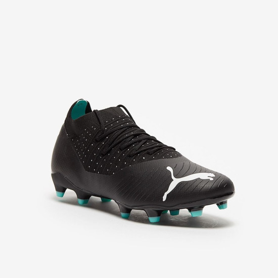Sepatu Bola Puma Future Z 3.4 FG/AG Puma Black Quarry Elektro Aqua 10699902 Sepatu Bola Puma Future Z 3.4 FG/AG Puma Black Quarry Elektro Aqua 10699902