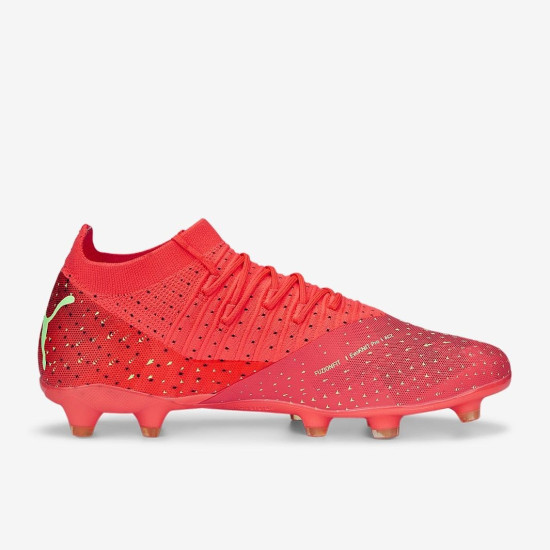 Sepatu Bola Puma Future Z 3.4 FG/AG Fiery Coral Fizzy Light Puma Black 10699903