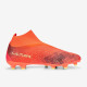 Sepatu Bola Puma Ultra Match+ LI FG/AG Fiery Coral Fizzy Light Puma Black 10703203