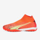 Sepatu Futsal Puma Ultra Match+ LI TT Fiery Coral Fizzy Light Puma Black 10703403