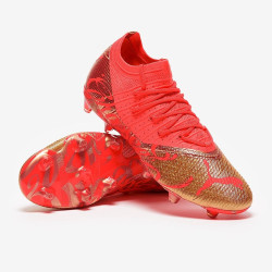 Sepatu Bola Puma Future Z 1.4 Neymar Jr FG/AG Fiery Coral Gold 10710401