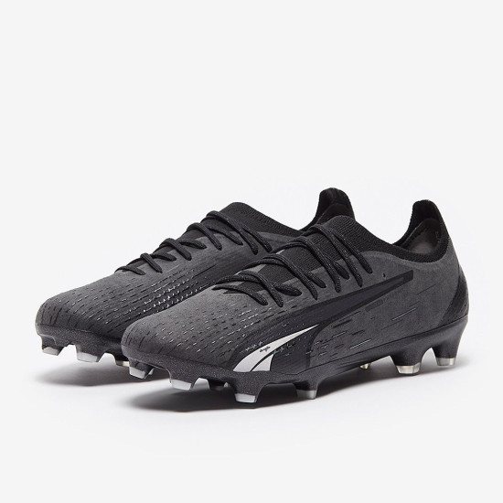 Sepatu Bola Puma Ultra Ultimate FG/AG Puma Black Puma White 10716302