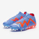 Sepatu Bola Puma Future Ultimate SG Blue Glimmer Puma White Puma Ultra Orange 10716401