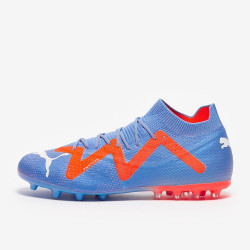 Sepatu Bola Puma Future Ultimate MG Blue Glimmer Puma White Puma Ultra Orange 10716801