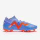 Sepatu Bola Puma Future Match FG/AG Blue Glimmer Puma White Puma Ultra Orange 10718001