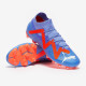 Sepatu Bola Puma Future Match FG/AG Blue Glimmer Puma White Puma Ultra Orange 10718001