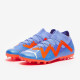 Sepatu Bola Puma Future Match MG Blue Glimmer Puma White Puma Ultra Orange 10718301