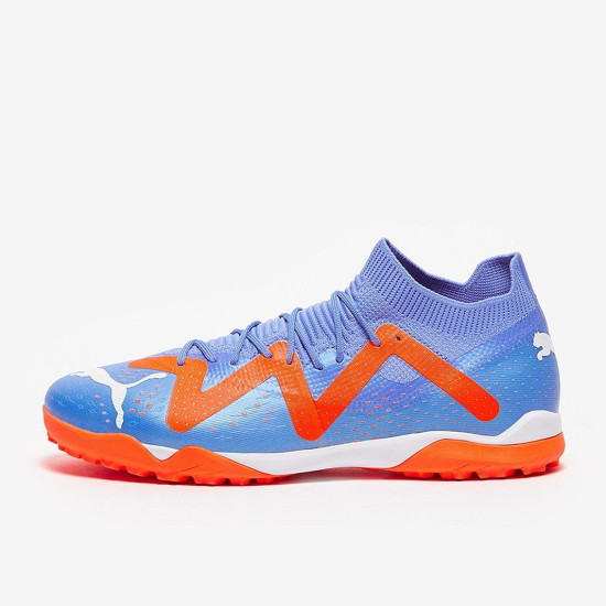 Sepatu Futsal Puma Future Match TT Blue Glimmer Puma White Puma Ultra Orange 10718401