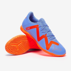 Sepatu Futsal Puma Future Play Indoor Blue Glimmer Puma White Puma Ultra Orange 10719301