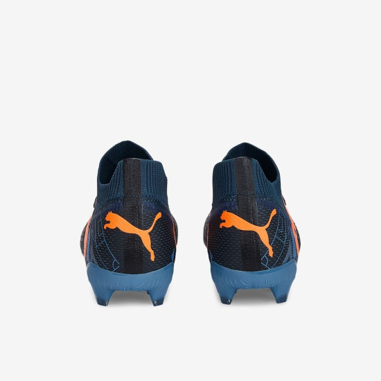 Sepatu Bola Puma Future Ultimate DNA FG/AG Dark Night Puma Ultra Orange Deep Dive 10720801