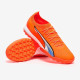 Sepatu Futsal Puma Ultra Ultimate Cage Puma Ultra Orange Puma White Blue Glimmer 10721001