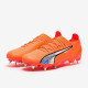 Sepatu Bola Puma Ultra Ultimate SG Puma Ultra Orange Puma White Blue Glimmer 10721201