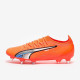 Sepatu Bola Puma Ultra Ultimate SG Puma Ultra Orange Puma White Blue Glimmer 10721201