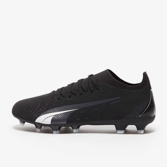 Sepatu Bola Puma Ultra Match FG/AG Puma Black Puma White 10721702