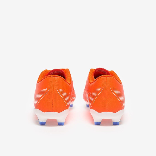 Sepatu Bola Puma Ultra Play FG/AG Puma Ultra Orange Puma White Blue Glimmer 10722401