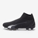 Sepatu Bola Puma Ultra Match+ Laceless FG/AG Puma Black Puma White 10724302