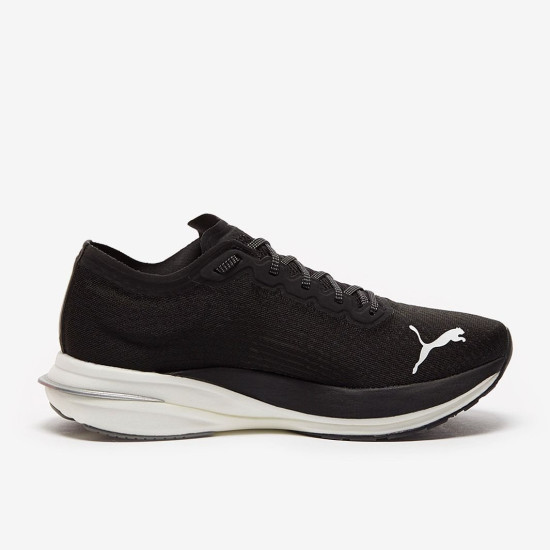Sepatu Lari Puma Deviate Nitro Puma Black Puma Silver 194449-02 Sepatu Lari Puma Deviate Nitro Puma Black Puma Silver 194449-02