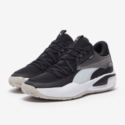 Sepatu Basket Puma Court Rider I Puma Black Puma White 195064-02