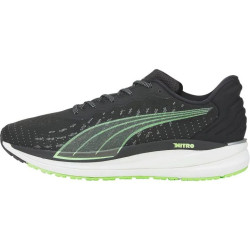 Sepatu Lari Puma Magnify Nitro Puma Black Fizzy Lime 195170 10-6