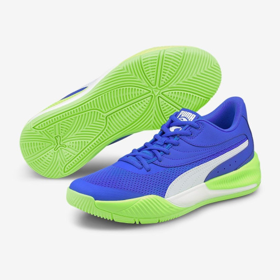 Sepatu Basket Puma Triple Bluemazing Green Glare 195217-07